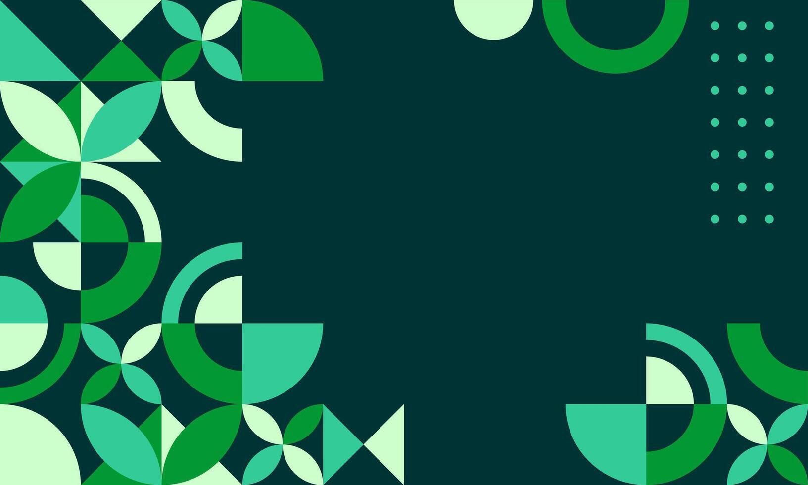 abstract mosaic flat design background vector