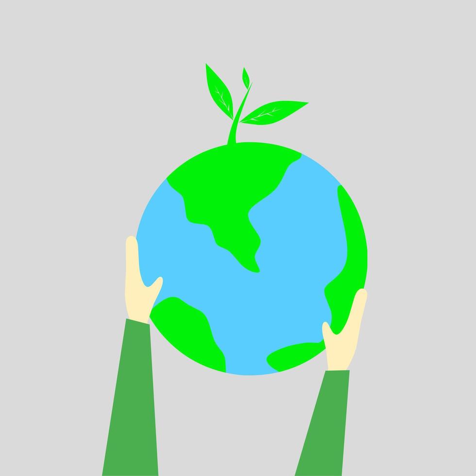 illustration of the shape of the earth vector
