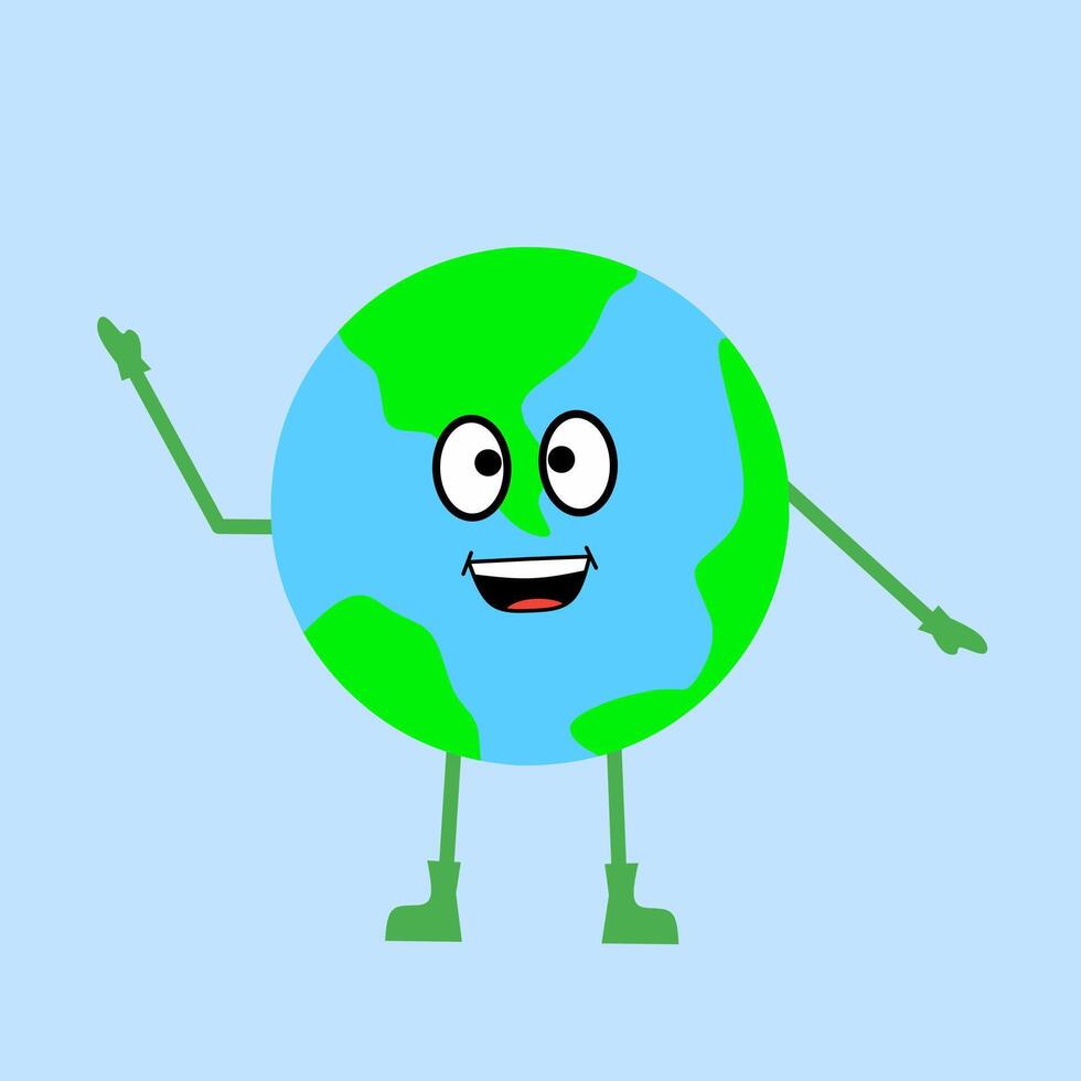 illustration of the shape of the earth vector