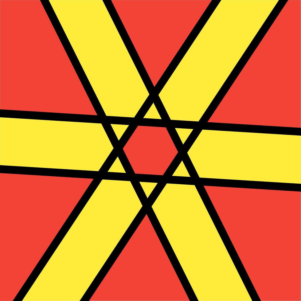 the background is red and yellow vector