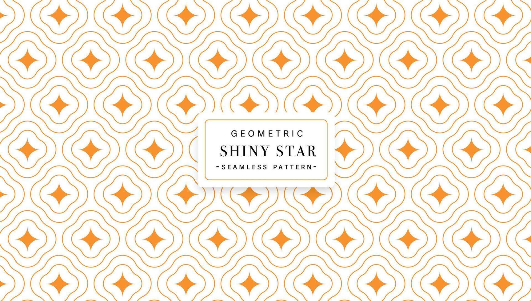 Abstract seamless geometric pattern with orange line texture on a white background vector