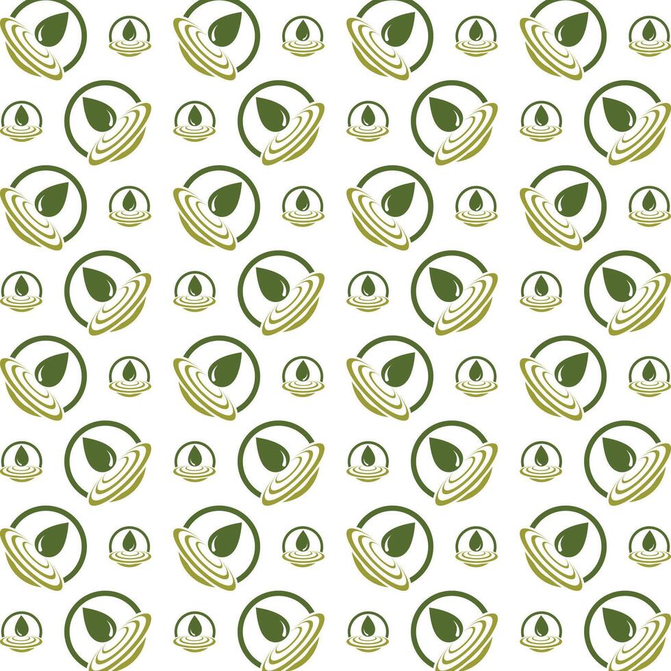 Olive cunning trendy multicolor repeating pattern illustration background design vector