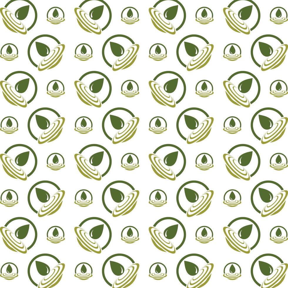 Olive cunning trendy multicolor repeating pattern illustration background design vector