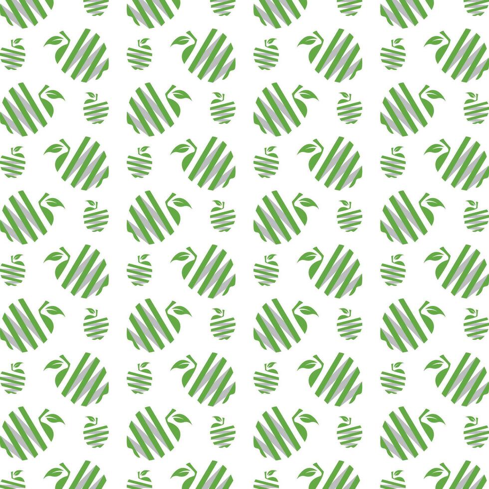 Apple usable trendy multicolor repeating pattern illustration background design vector