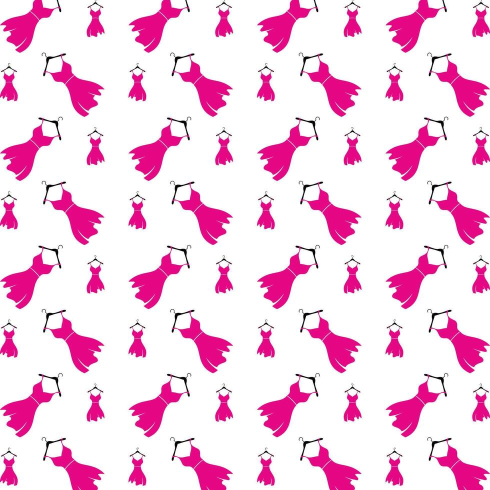 Fashion boutique uncommon trendy multicolor repeating pattern illustration background design vector