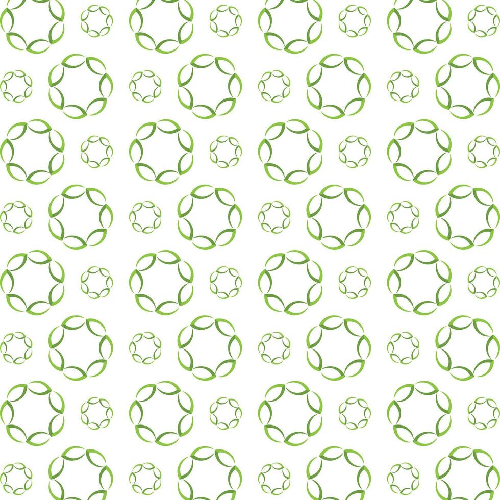 Leaf floral handy trendy multicolor repeating pattern illustration background design vector