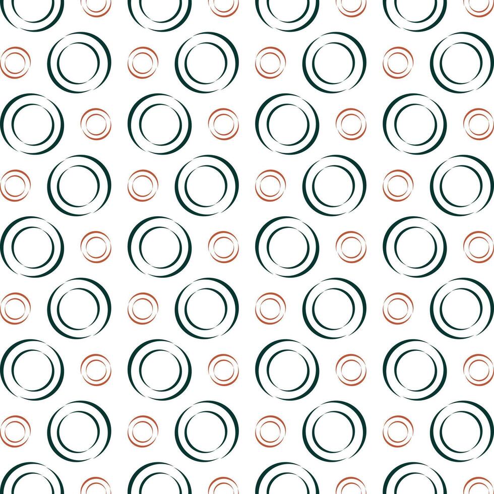 Circle crafty trendy multicolor repeating pattern illustration background design vector
