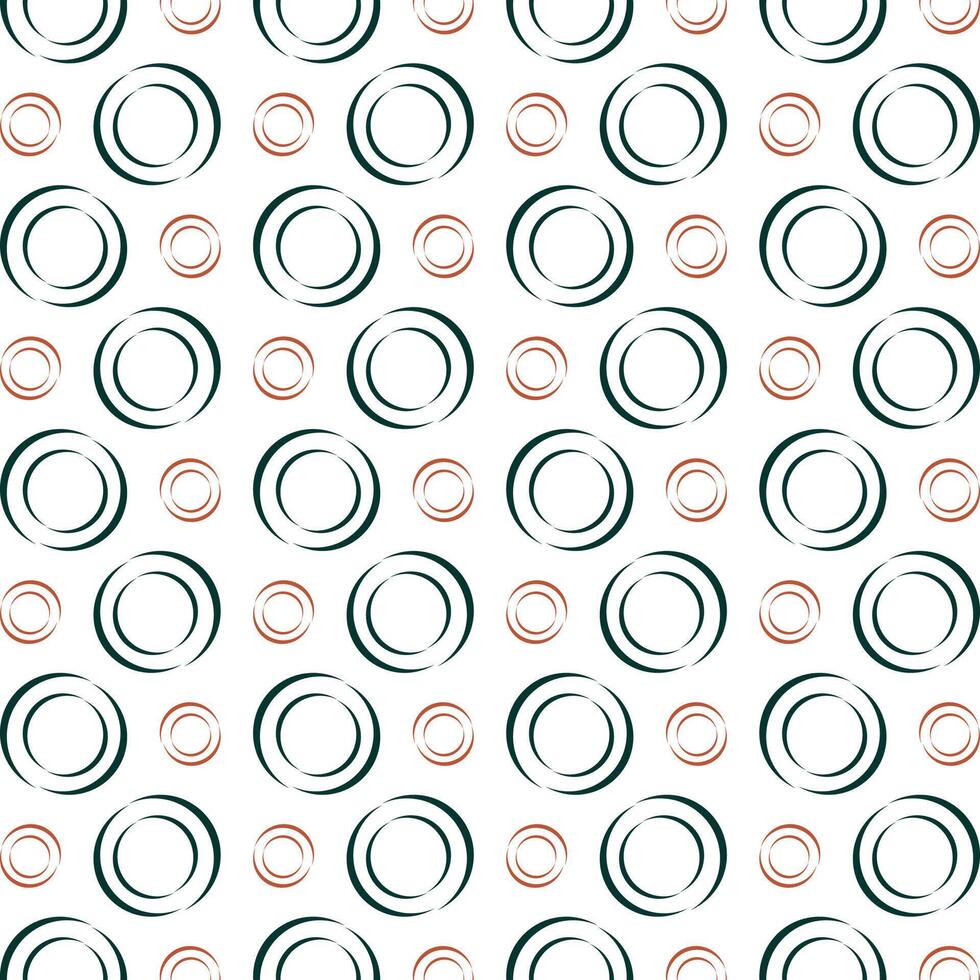 Circle crafty trendy multicolor repeating pattern illustration background design vector