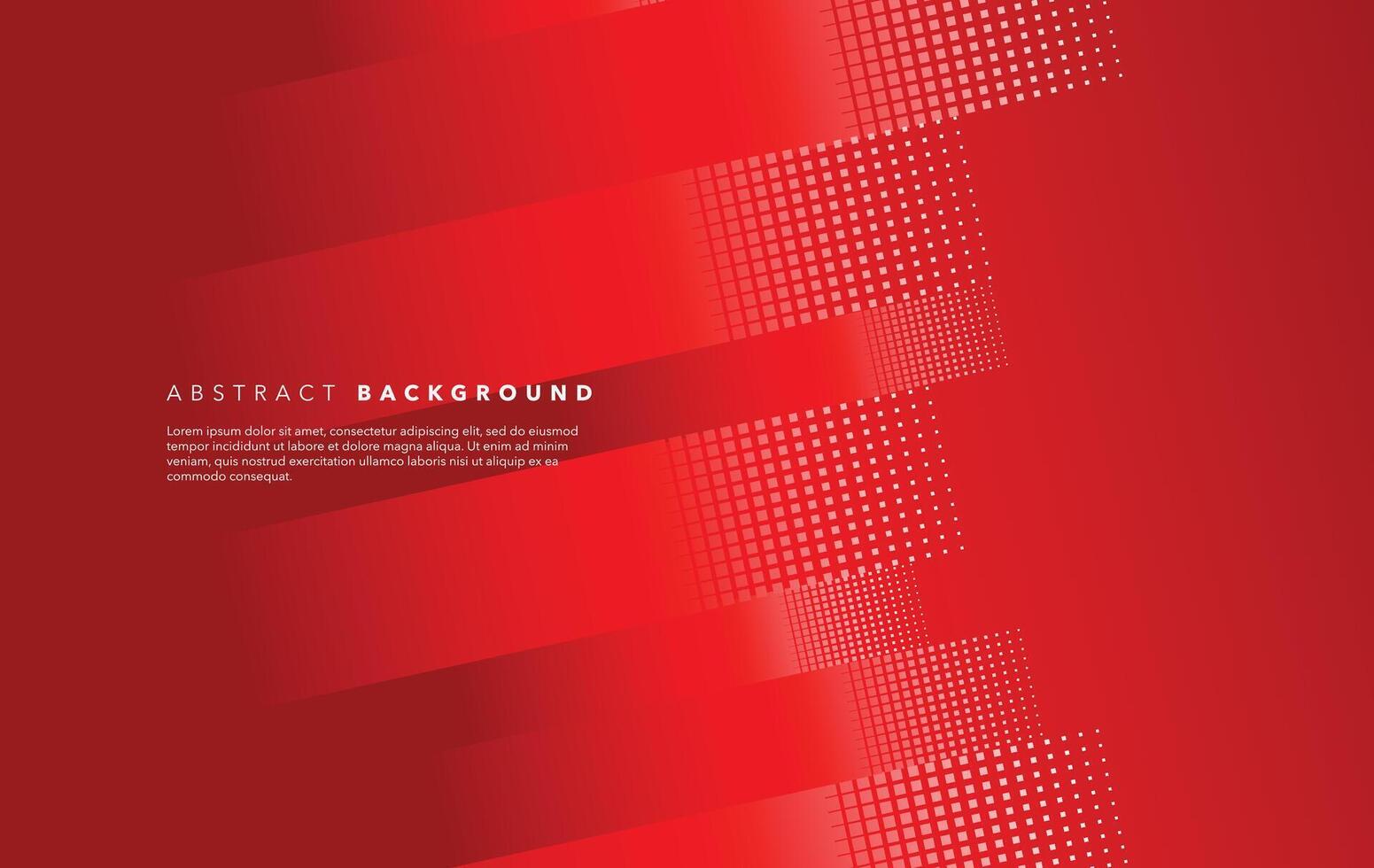 abstract red white background template vector