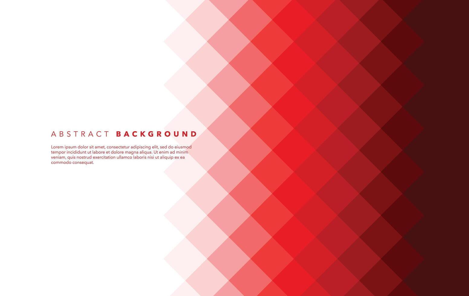 abstract red white background template vector