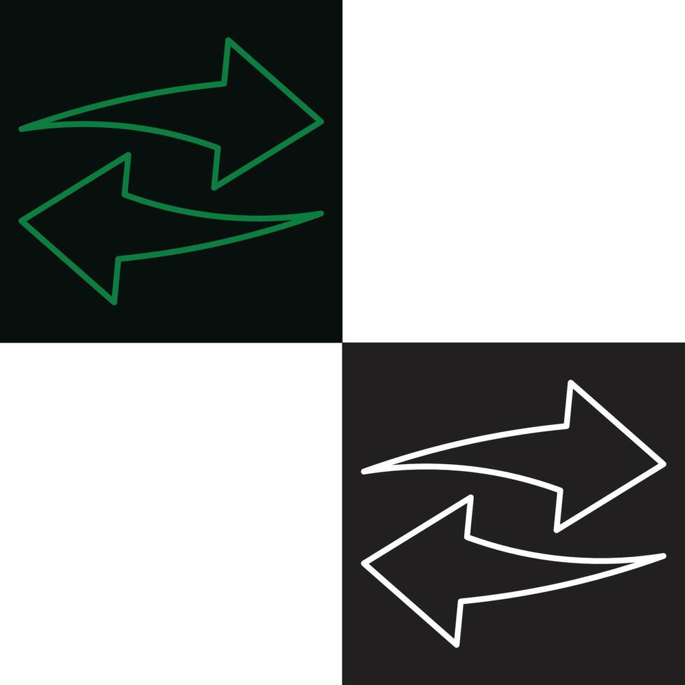 Pro conversion symbol pair vector