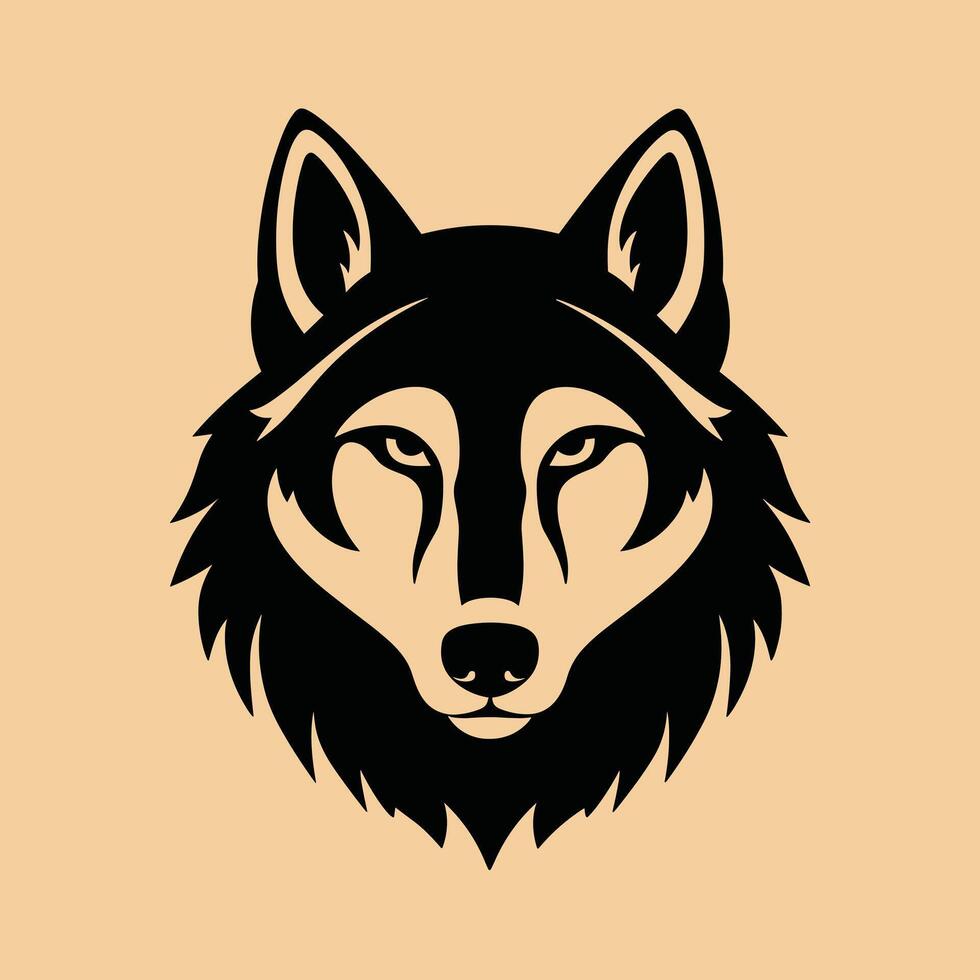 Wolf , printable collection, howling wolf, three wolves on rock, wild animal, courage and bravery symbol, icon drawing black, white background vector
