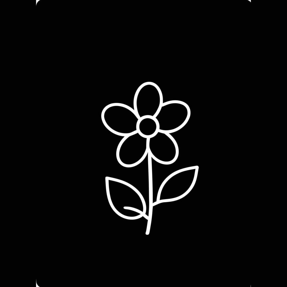 sencillo resumen mano dibujado varios formas y plano flor. naturaleza flores y hojas ilustración en blanco antecedentes vector