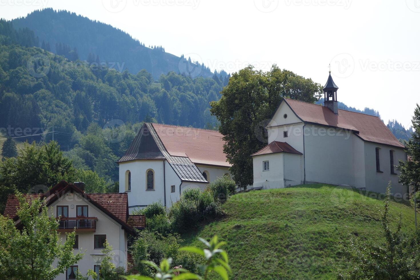 excursionismo en el austriaco Alpes foto