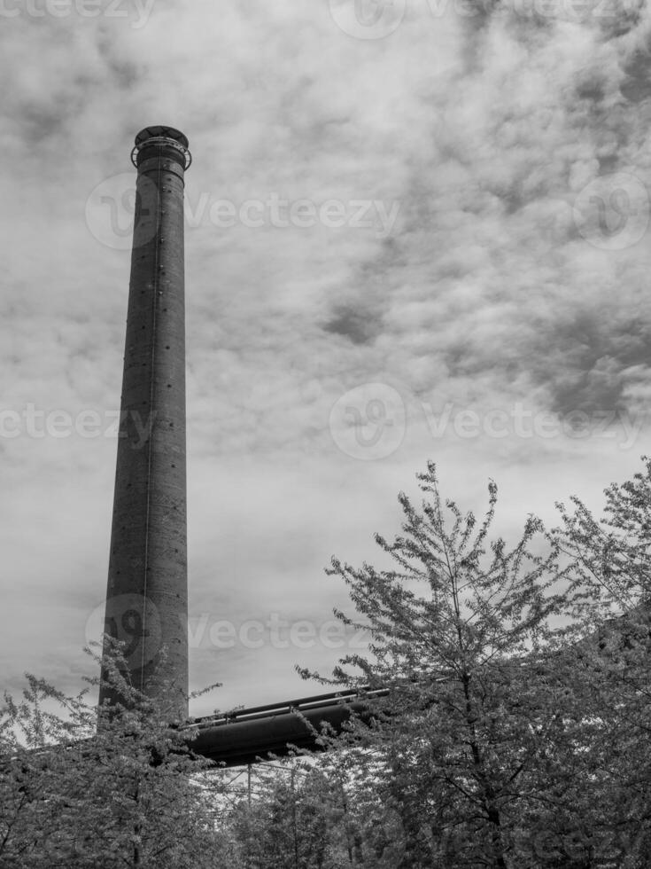old industry in Duisburg photo