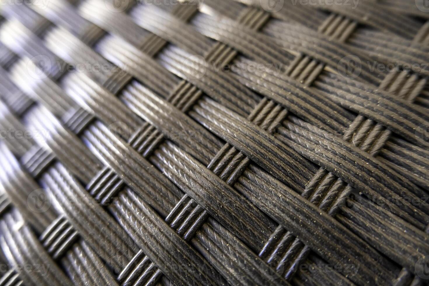 Intertwined wicker background photo