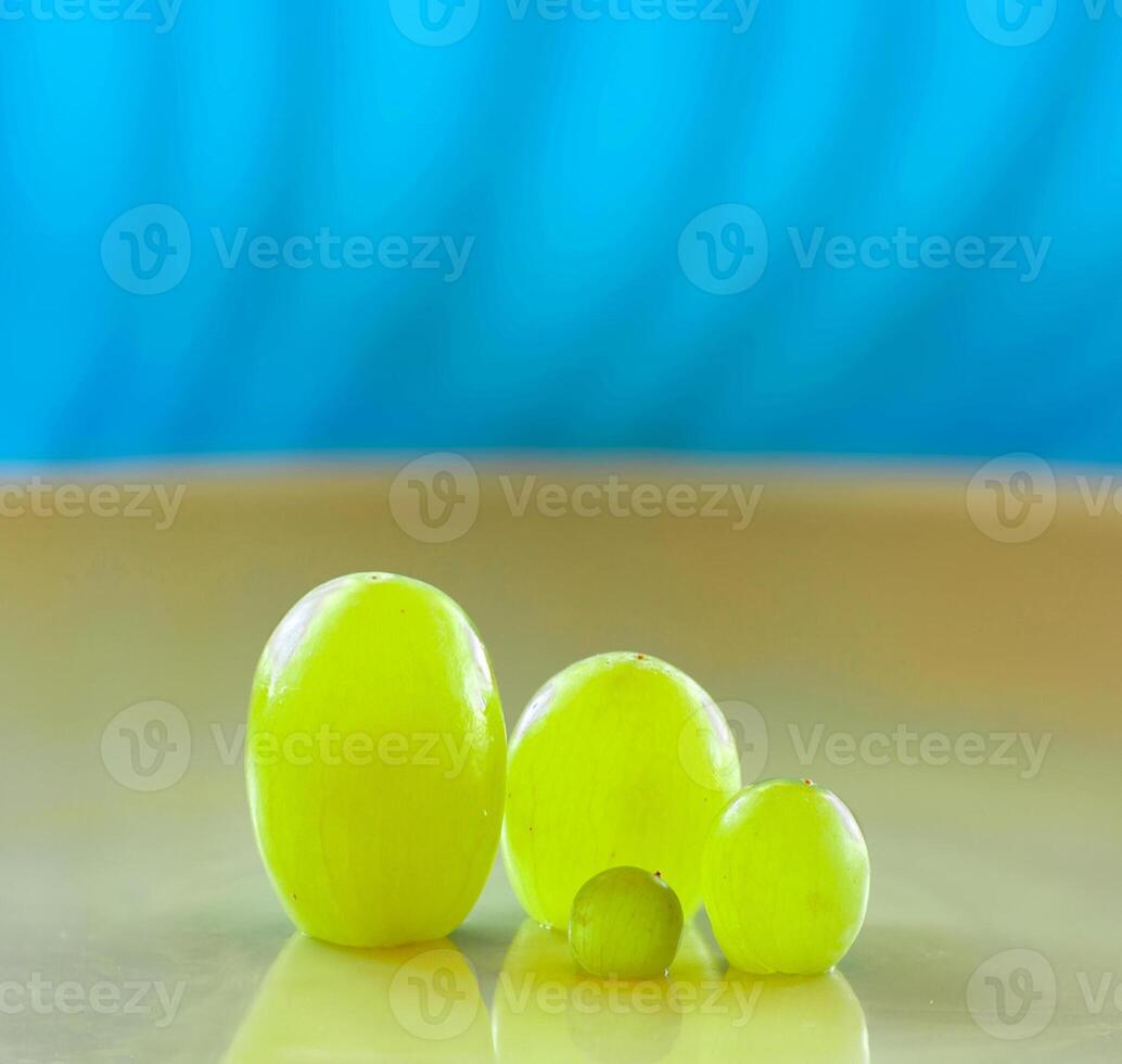Grape berries that represent the family in a metaphorical way photo