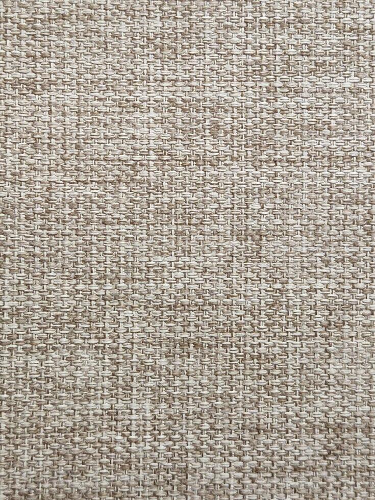 Rough fabric. Structure and texture of rough fabric. Vintage textile background photo