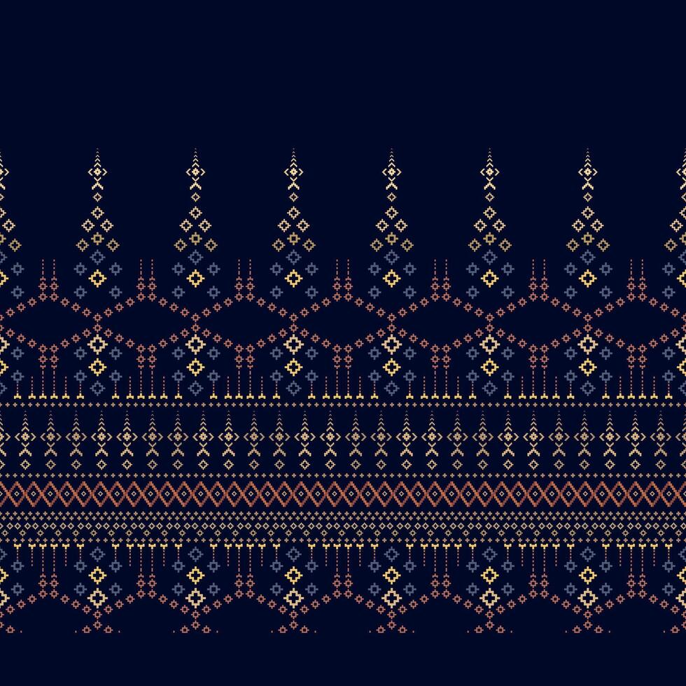 A Natural pattern for fasion of Idian in Brown and Orange Seamless Pattern perfect for textile. Indian clothes pattern design for , Modern Indian textile illustration. vector