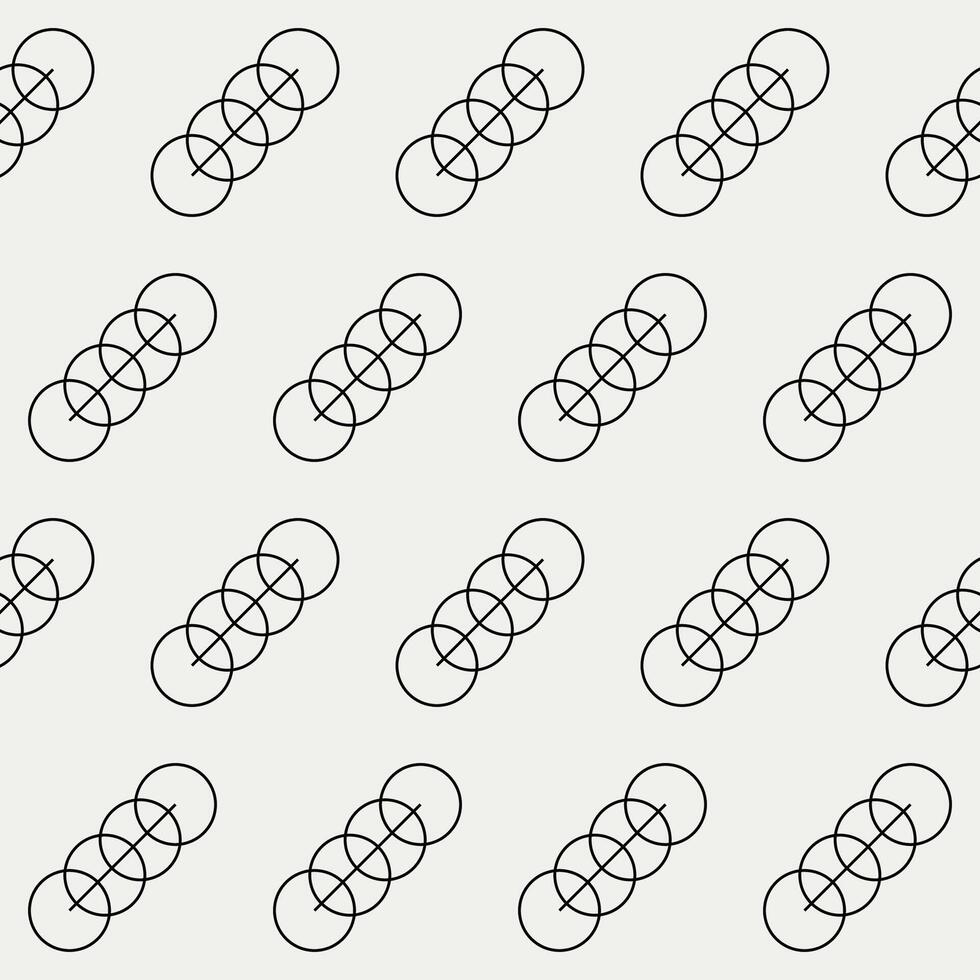 Seamless Graphic Monochrome Vintage Fabric Textile Wallpaper Wrapping Paper Swatch Template Pattern Background Design Decoration Artwork Print vector