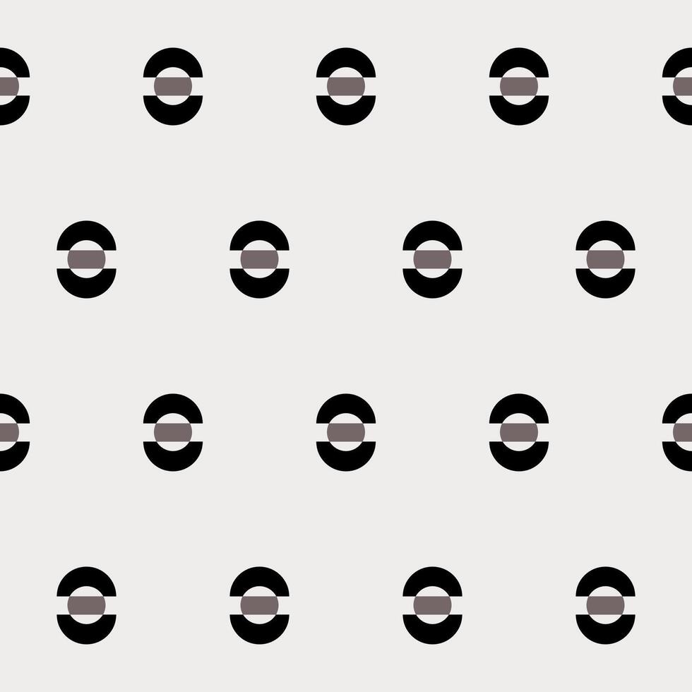 Seamless Graphic Monochrome Vintage Fabric Textile Wallpaper Wrapping Paper Swatch Template Pattern Background Design Decoration Artwork Print vector