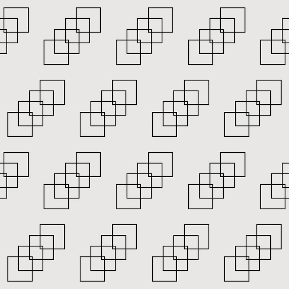 Seamless Graphic Monochrome Vintage Fabric Textile Wallpaper Wrapping Paper Swatch Template Pattern Background Design Decoration Artwork Print vector