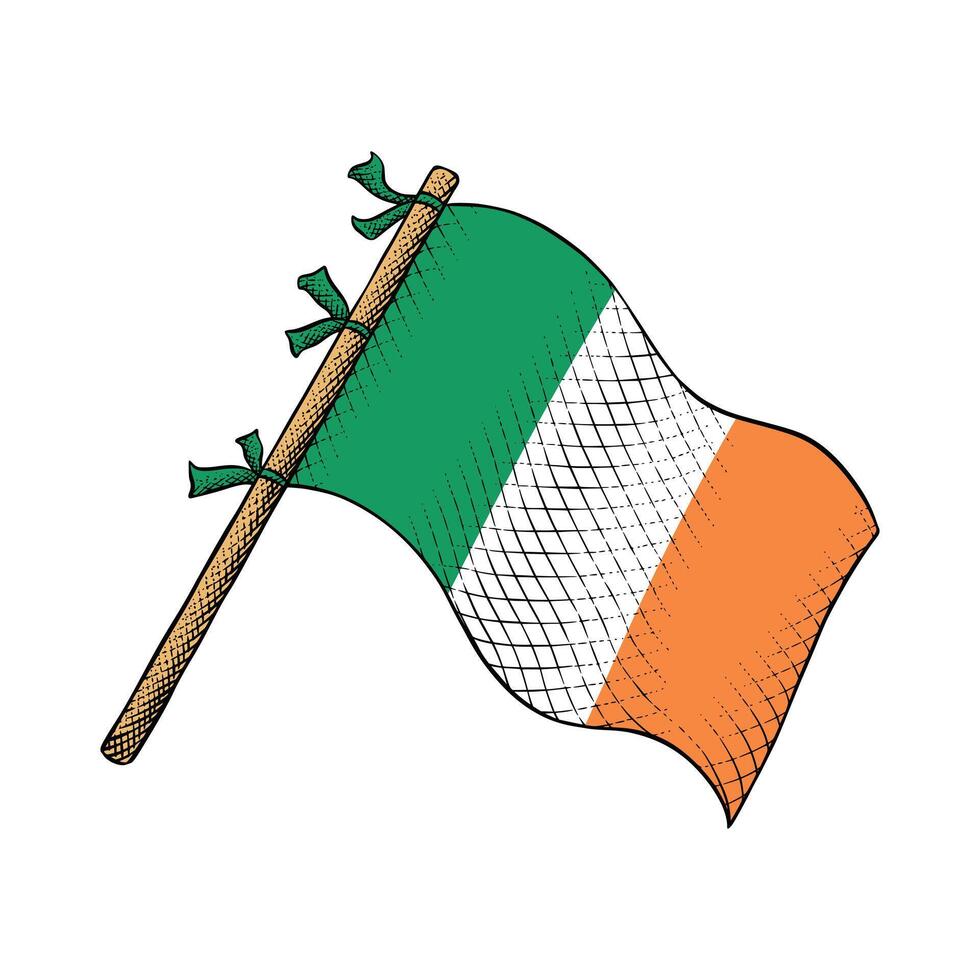Ireland Country Flag vector