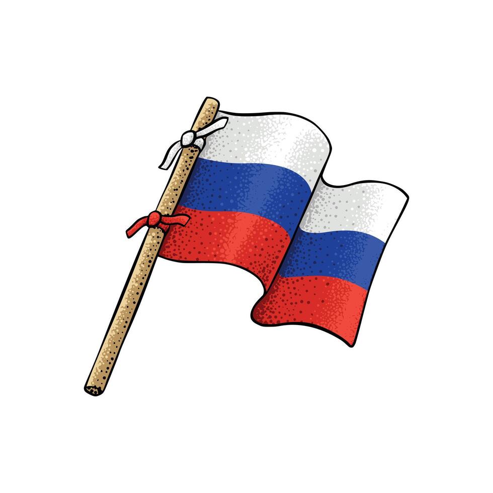 ruso país bandera vector