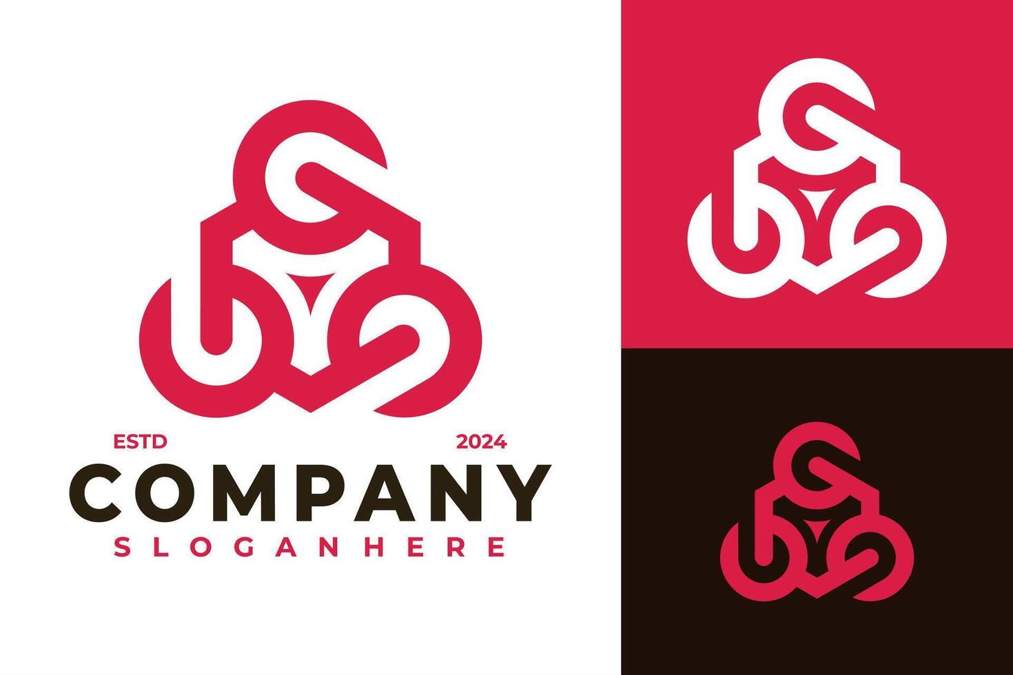 Letter G Unity logo design symbol icon illustration vector