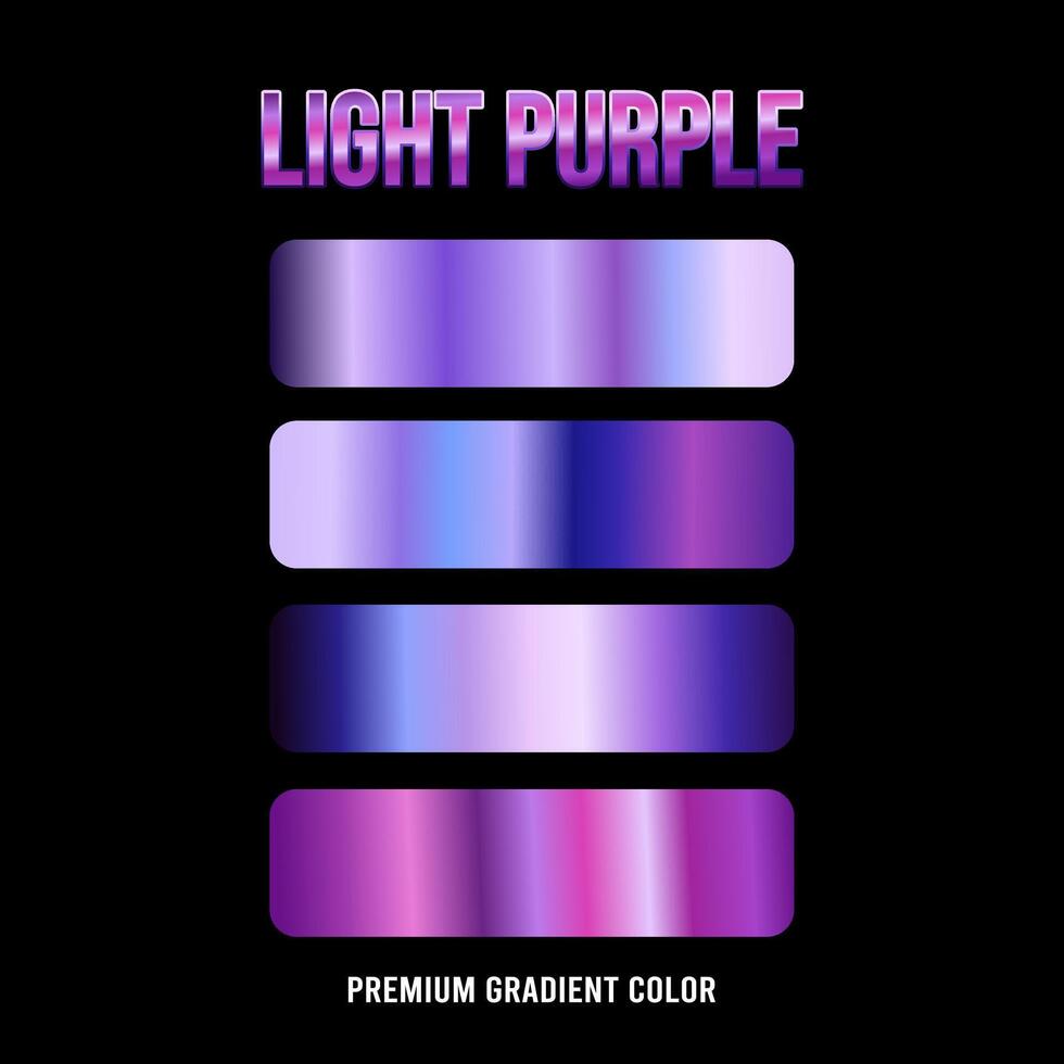 Decorative Color Premium Gradient Swatch Modern vector