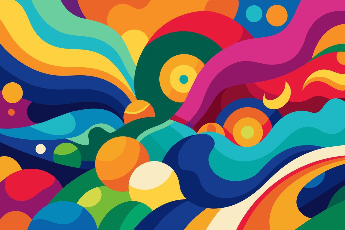 abstract background with waves 44595768 Vector Art at Vecteezy