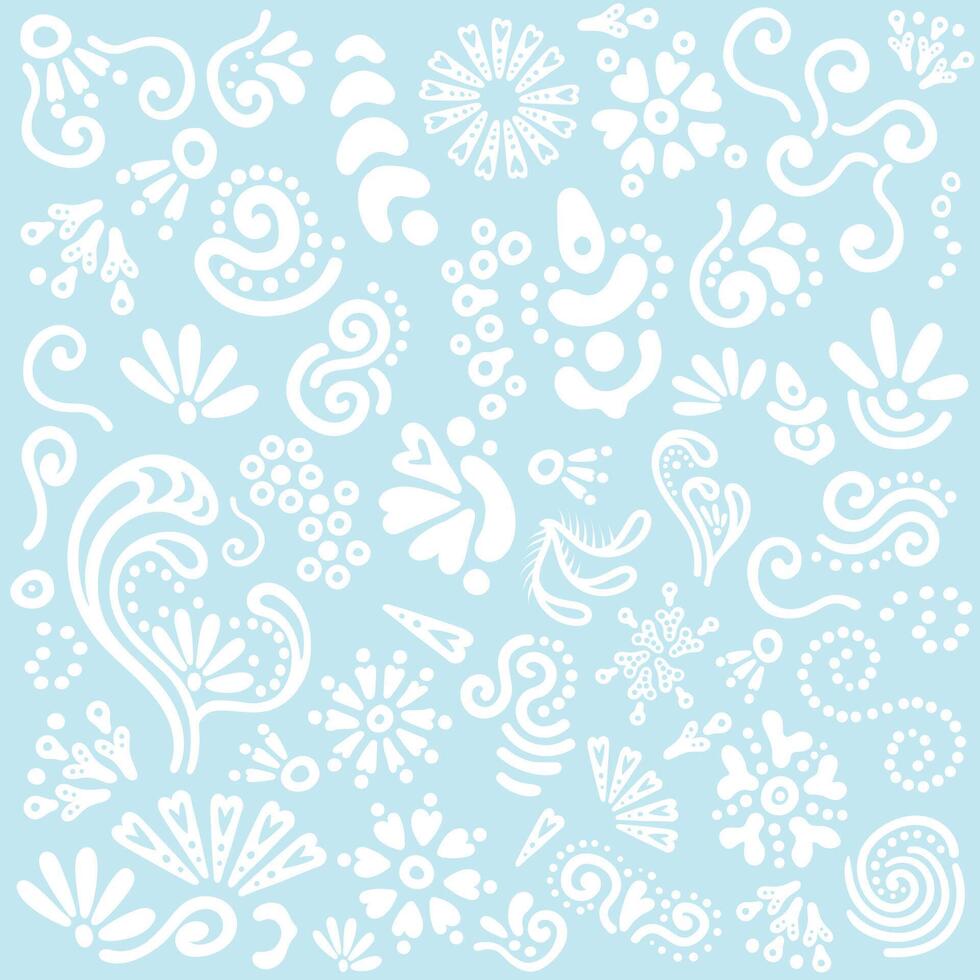 conjunto de resumen decorativo ornamento elemento vector