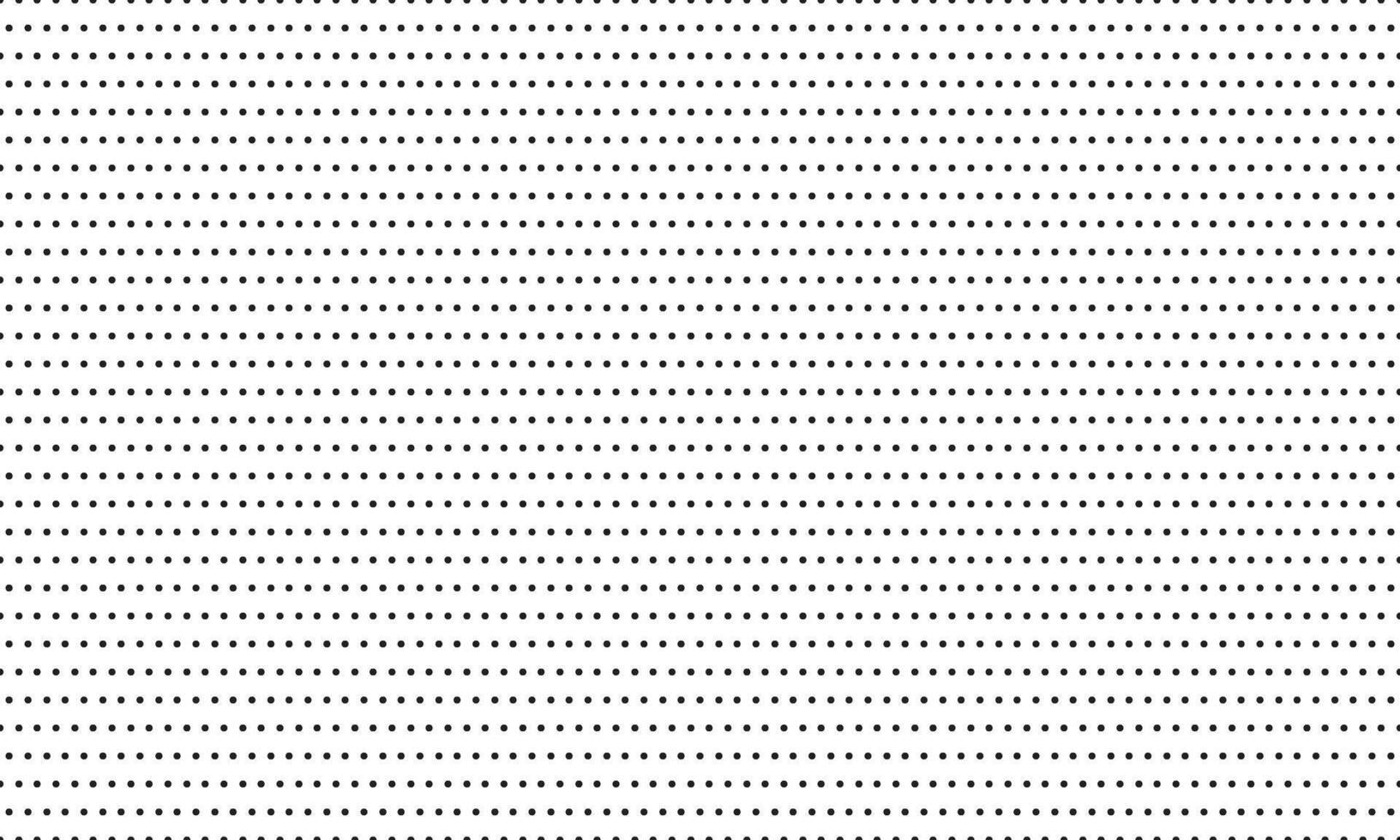 Dots horizontal lines pattern seamless vector
