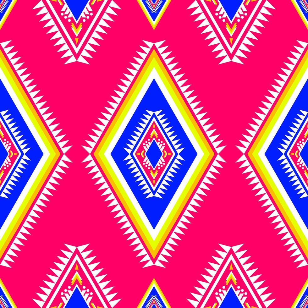 geometric ethnic pattern. Can be used in fabric design for clothing, textile, wrapping, background, wallpaper, carpet, embroidery style vector