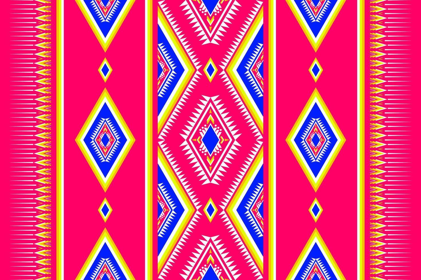 geometric ethnic pattern. Can be used in fabric design for clothing, textile, wrapping, background, wallpaper, carpet, embroidery style vector