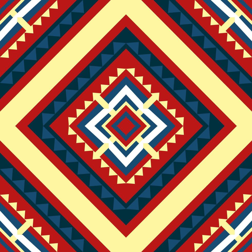 geometric ethnic pattern. Can be used in fabric design for clothing, textile, wrapping, background, wallpaper, carpet, embroidery style vector