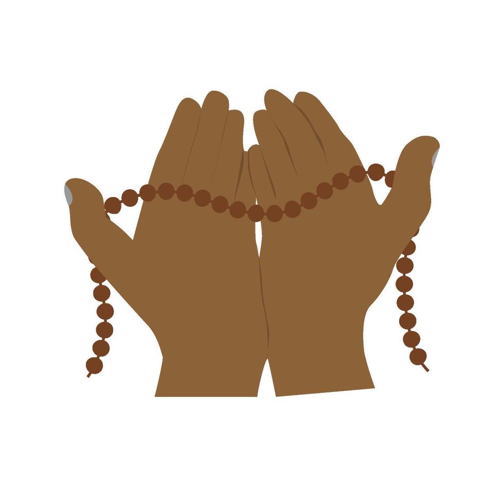 logo hands while praying vector