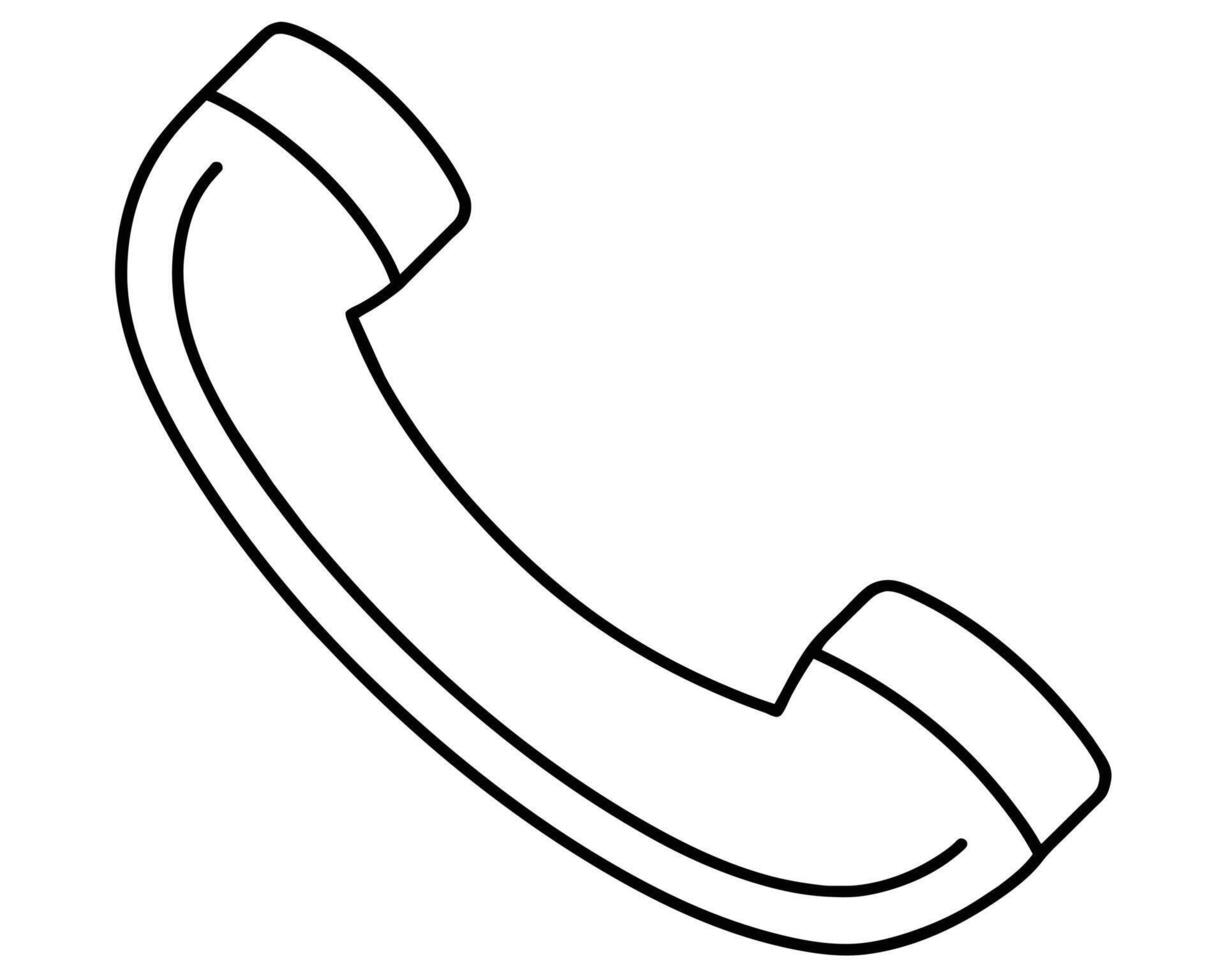 Call icon for web and mobile vector
