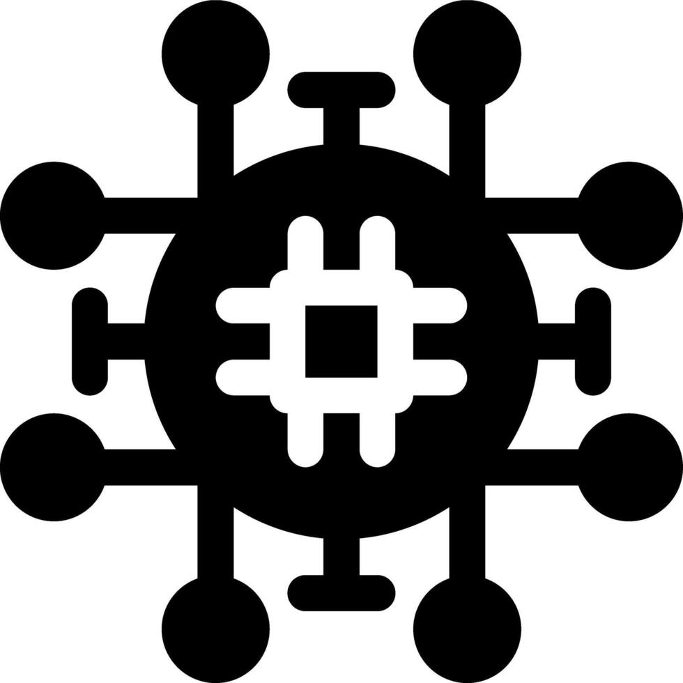 this icon or logo artificial intelligence and cloud data icon or other where everything related to technology and others or design application software vector