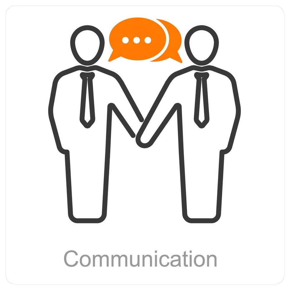 Communication and connect icon concept vector