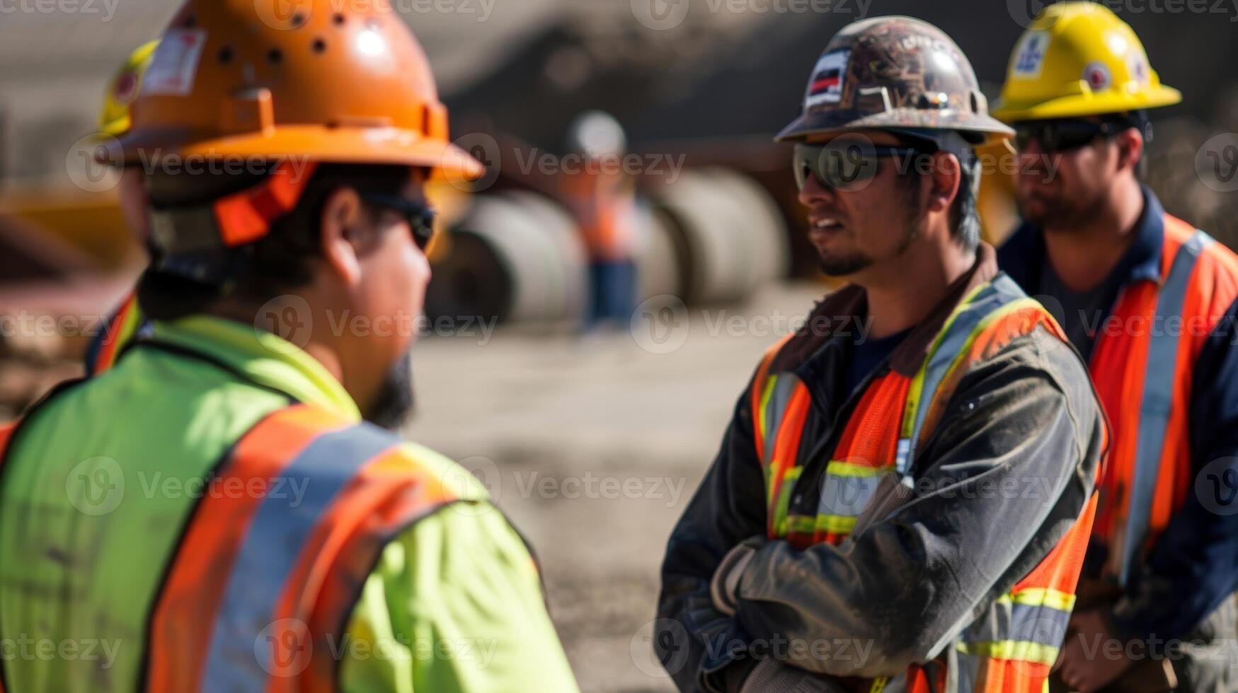 As part of their training the workers are taught proper communication and signaling techniques to ensure a safe and efficient work environment photo