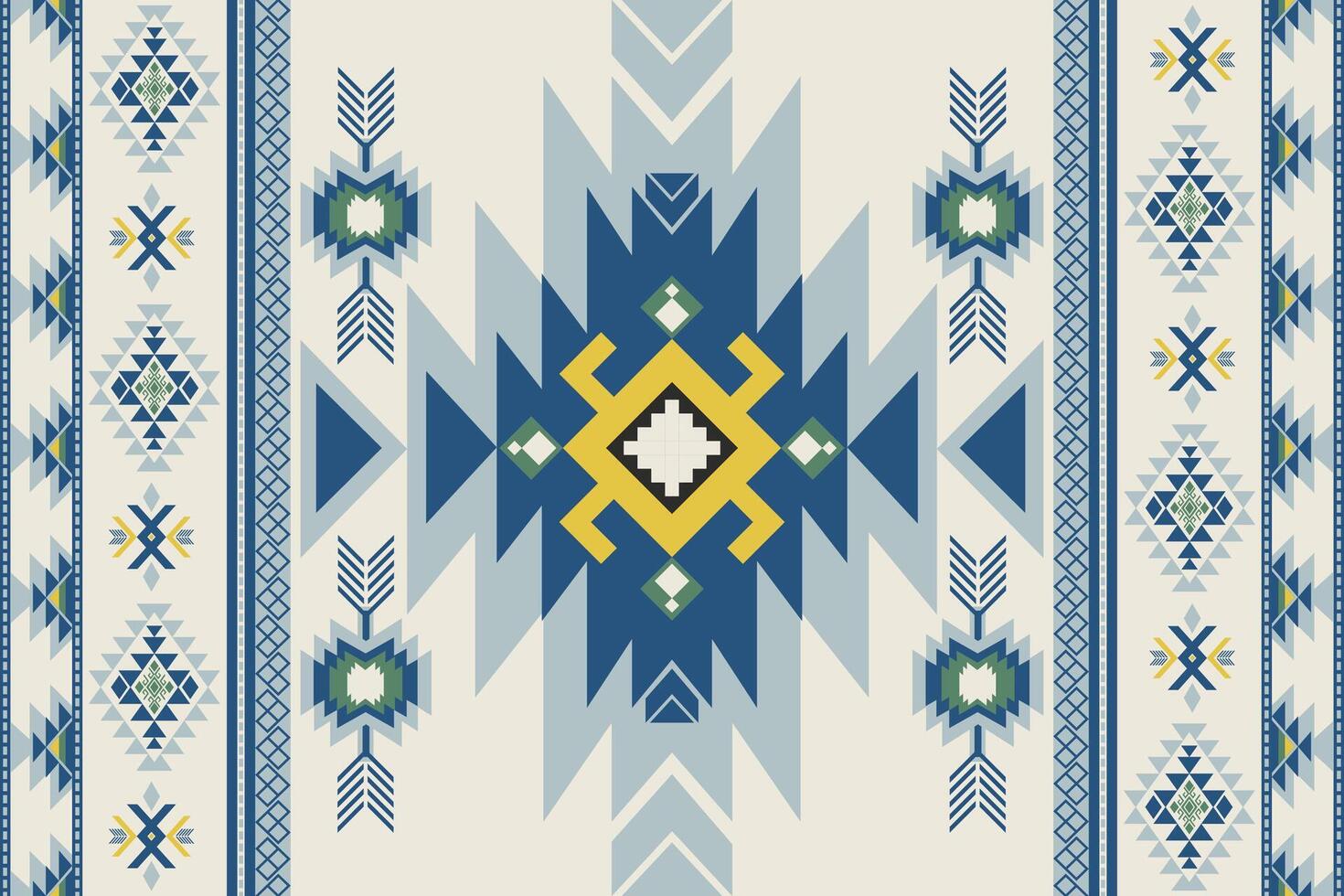 Navajo tribal seamless pattern.Native American ornament.Abstract ethnic geometric pattern background design wallpaper, Indian border background,carpet,wallpaper,clothing,wrapping,batic,fabric, vector