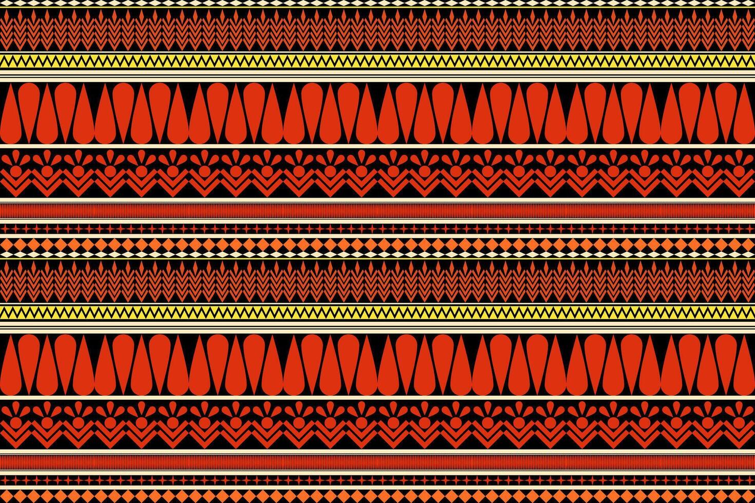 Geometric Ethnic pattern, Native American tribal fabric, tile, carpet, , illustration design, on navy blue background vector