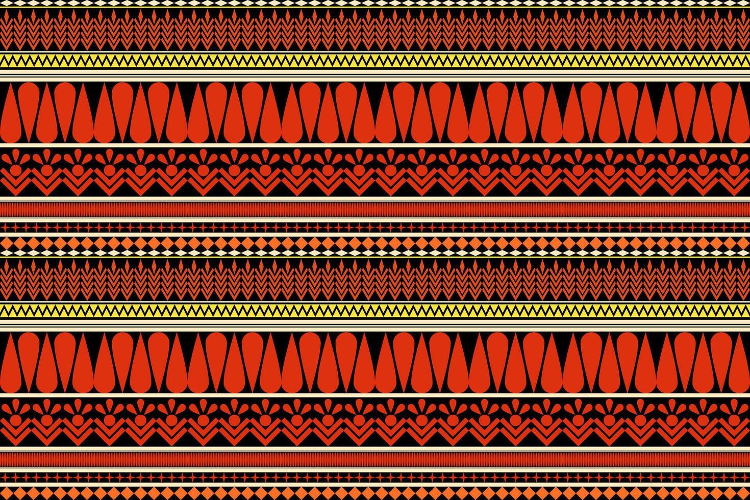 Geometric Ethnic pattern, Native American tribal fabric, tile, carpet, , illustration design, on navy blue background vector