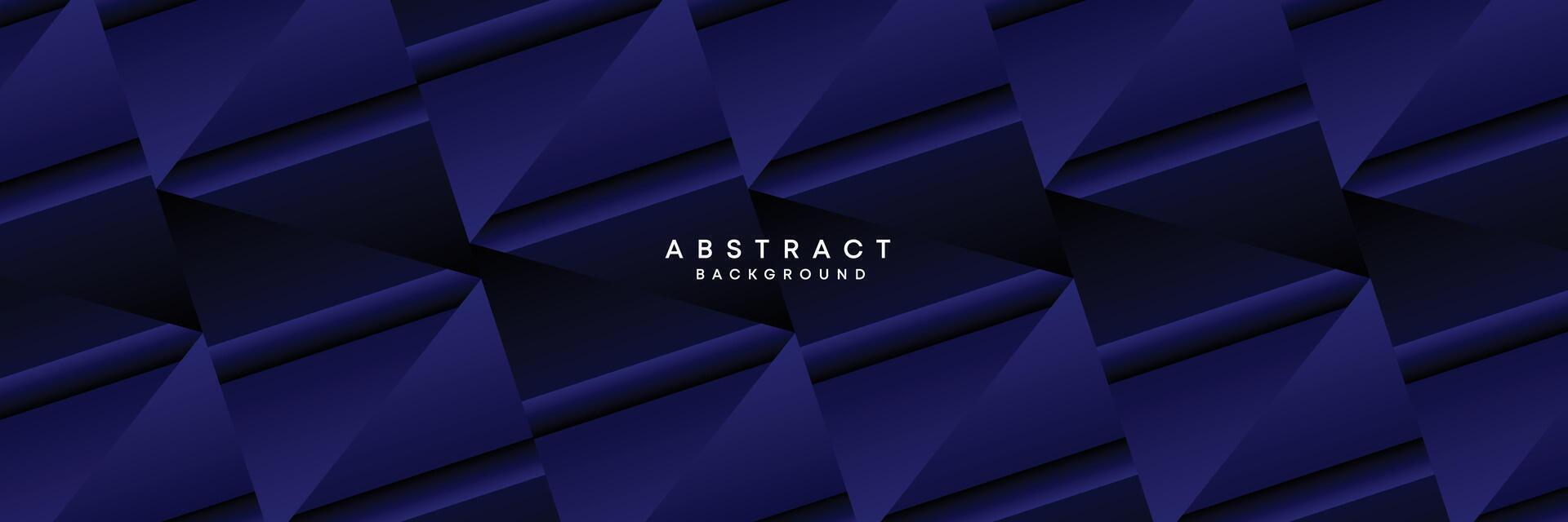 Dark blue, black abstract technological modern geometric banner background. dark navy blue gradient web header, promotional banner design for corporate, business, party, seminar, festive background vector