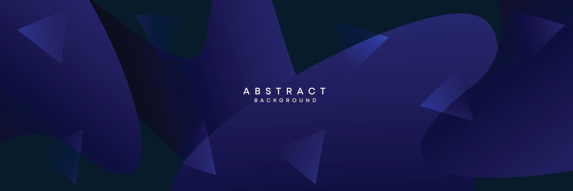 Dark blue, black abstract technological modern geometric banner background. dark navy blue gradient web header, promotional banner design for corporate, business, party, seminar, festive background vector