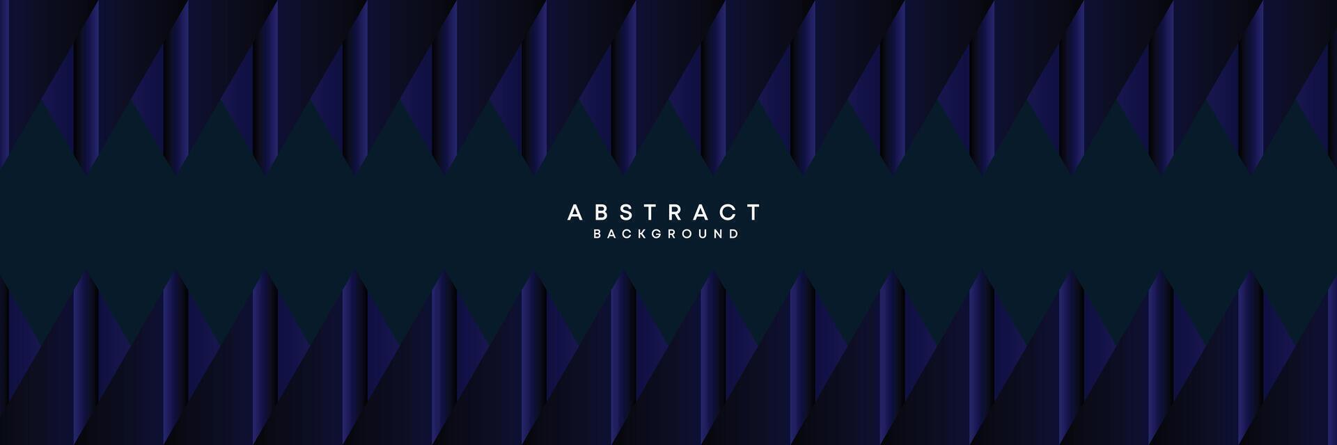 Dark blue, black abstract technological modern geometric banner background. dark navy blue gradient web header, promotional banner design for corporate, business, party, seminar, festive background vector