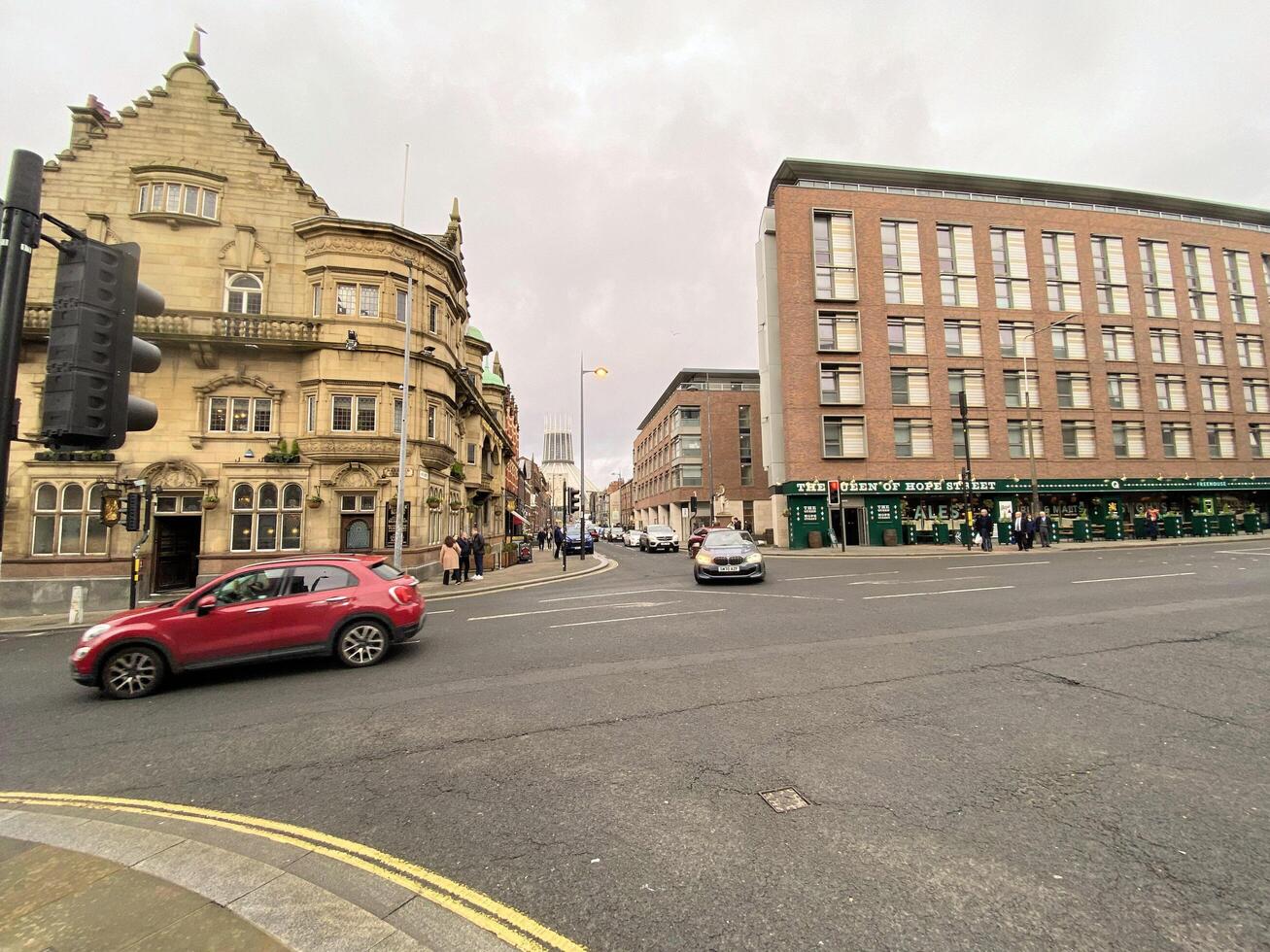 A view of the Streets of Liverpool at Chinese new year photo