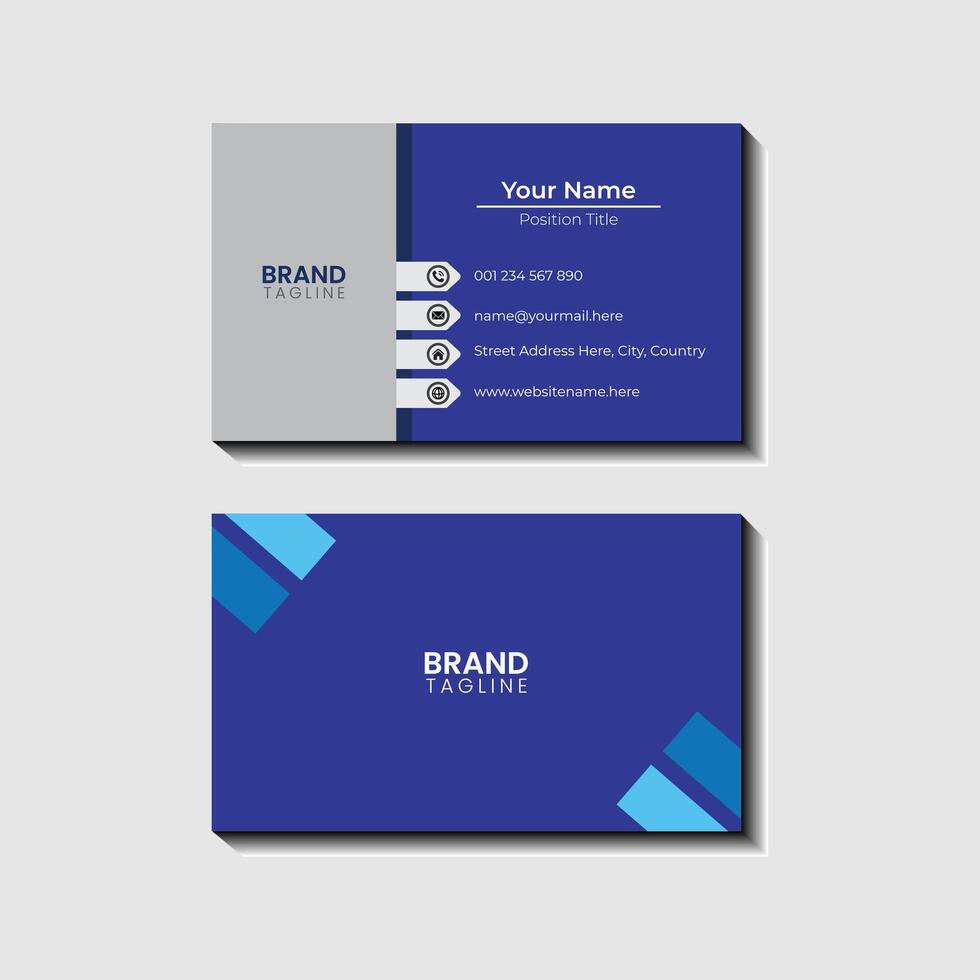 Business Card for any Commercial Purpose vector