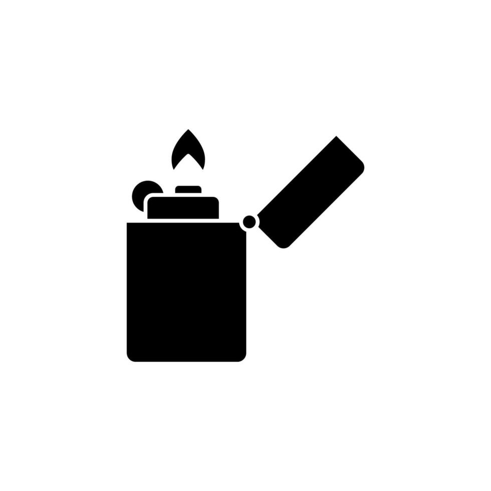 lighter concept line icon. Simple element illustration. lighter concept outline symbol design. vector